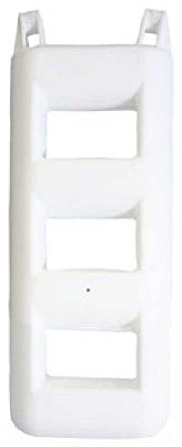 Treppenfender - weiß, 3 Stufen