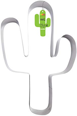 Moule découpoir inox XXL Cactus