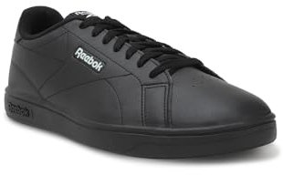 Reebok Unisex Court CLEAN Sneaker,Black Black Pugry3,45.5 EU