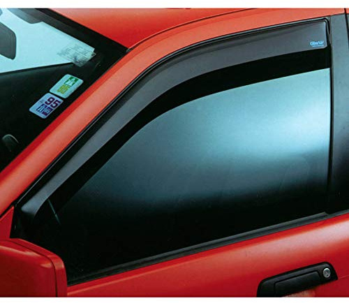 ClimAir Windabweiser kompatibel mit Opel Mokka 5 türer 2012-2020 / Chevrolet Trax 2013-, Rauchgrau