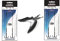 Set: 2 Packungen (4 Stück) Jenzi Stück Stinger VORFACH Rig 7x7 ANGSTHAKEN Hakengröße 4, 12kg, 8 cm + gratis Angelschere