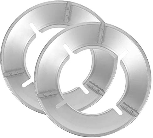 Beaupretty 2stücke Wok Set Gusseisen Rutschfester Windschutz Für Gasherd Effizienter Kochhelfer Mit - Installieren Energieeinsparend