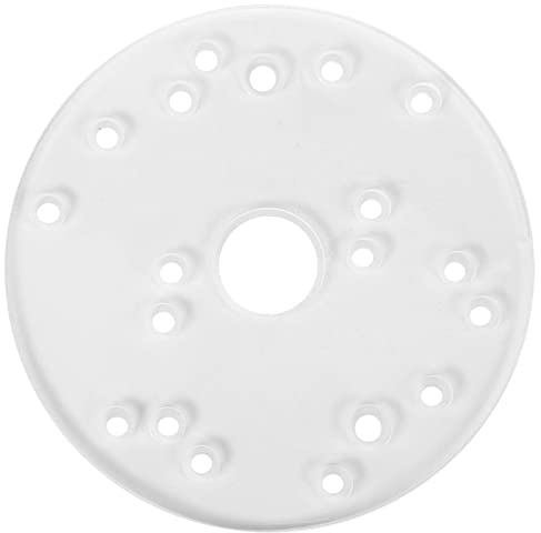 Router Base Plate Replacement, Universal Router Base Adaptor with Centering Pin Acrylic Router Base Attachment Woodworking Router Accessories Parts
