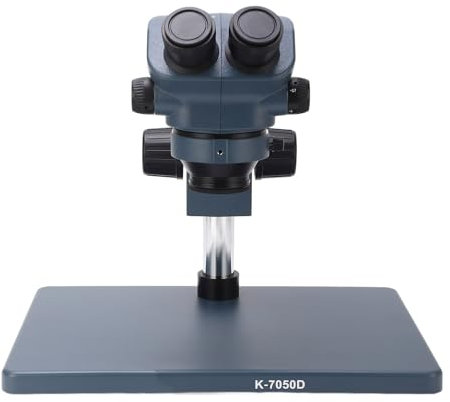 Elektronikreparaturmikroskop, Professionelles Trinokulares Stereomikroskop 7X-50X für Elektronikreparatur und Laborgebrauch, Stereomikroskope