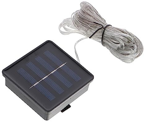 GALPADA Solar Umbrella Light String for Patio and Garden Outdoor Parasol Led String Lamp White Light Solar Powered Waterproof Decorative Lighting