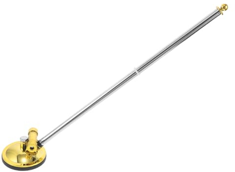 TOYANDONA Support de Hampe de Drapeau Magnétique pour Voiture Base Métallique Stable et Résistante Aux Intempéries pour Bateau Camion Bureau et Usage Extérieur sans Drapeau