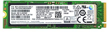 Unità a stato solido MZVLB256HAHQ-000L7, pezzo di ricambio compatibile per Samsung MZ-VLB2560 PM981 256 GB M.2 2280 PCI-Express 3.0 x4 NVMe SSD