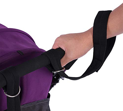 Carrito de Bebé Correa de Seguridad, Ajustable, Muñequera para Silla de Ruedas, Cómodo Durable Correa de Neopreno, Correa de Perro Grande Y Suave, para el Gancho de la Silla de Ruedas Calle, Carro