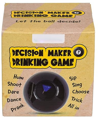 ReWu Trinkspiel Spiel Entscheidungsball Partyspiel Partyspaß Mystery-Ball Geburtstag Trinken Party Jungesellenabschied Feier Festival Ø 10 cm