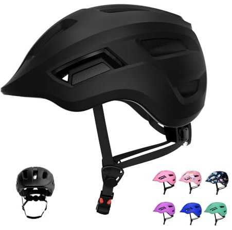 FAYDUDU Kleinkind Helm Kinder Fahrradhelm Baby Multi-Sport Verstellbarer Helm Sporthelm Radfahren Fahrrad Roller Skateboard Helm Leicht für Kinder Jungen Mädchen von 2-8 Jahren Alt (Schwarz, XS)