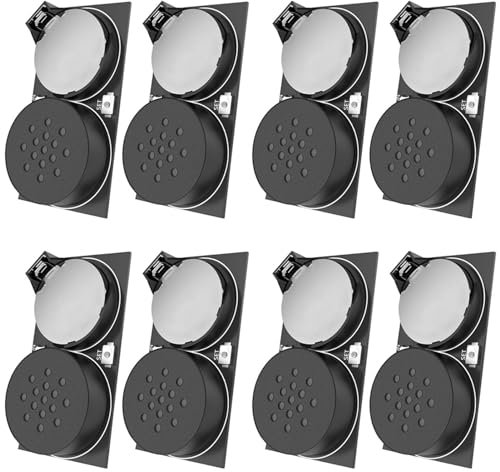 Anloximt 8 Stück Cricket Noise Maker Prank - Geräuschmacher Streich - Streichgerät Lustige Bürostreiche Soundstreich - Stimulate Noise Maker, Includes Multiple Sounds, Cricket Chirp, Beep & More