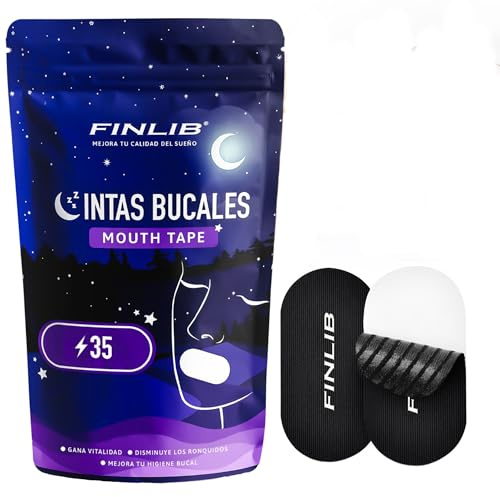 Cinta Bucal Para Dormir x35 Tiras Antironquidos Nasal Decansa mejor Tapa Bocas Para Dormir Cinta Adhesiva Bucal Mouth Tape Tapabocas Para Dormir Mouth Tape For Sleeping Cintas Bucales Para Dormir