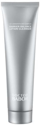 DOCTOR BABOR Barrier Balance Lotion Cleanser, Nettoyage doux du visage, effet nettoyant intensif pour une peau douce et soyeuse, Microbiome équilibré, pas de sensation de tension, végétalien, 50 ml