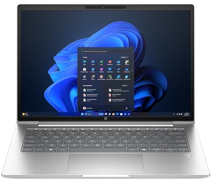HP ProBook 4 G1a 14 bärbar dator, AMD Ryzen 5, 16GB RAM, 512GB SSD, Windows 11 Pro, AI-funktioner, säkerhetspaket | Svenskt tangentbord
