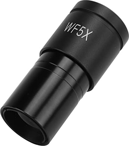 BTOSEP Biologiskt vidvinkelokular hög ljusöverföringslins för mikroskop med 23 mm gränssnitt aluminiumlegering (WF5X)