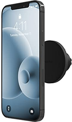 ZAGG mophie Snap Vent Mount, Soporte Universal para teléfono de Coche, Incluye Adaptador, Compatible con Todos los Smartphones, Color Negro