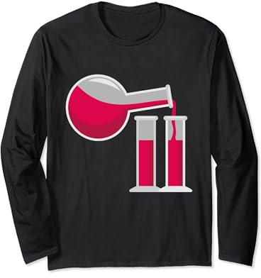 Wine for pharmacist with wine bottle Long Sleeve T-Shirt