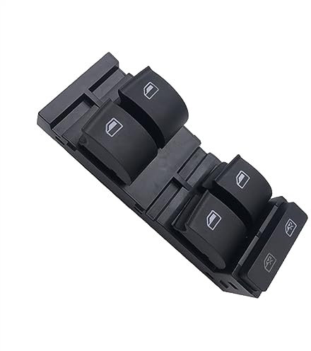 Schalterknopf Autofenster Für A3 A6 für Quattro C5 RS6 S6 1997-2005 4B0959851 Fensterheberschalter vorne Links, elektrische Glasheber-Bedientasten
