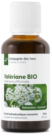 Valériane BIO (Valeriana Officinalis) – Teinture Mère - Extrait hydroalcoolique concentré