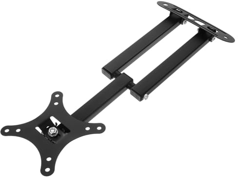 BAZEITFLOW Monitor Mount Wall Bracket Swivel and Tilt Tv Safety Straps Lcd Monitor Wall Mount for Home Office Use Fits Tvs