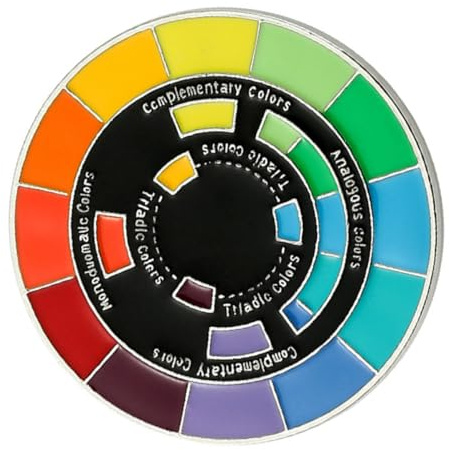 NIYANGLE Spilla Decorativa per Abiti in Lega a Forma di Disco Rotondo, Design Elegante e Facile da Appuntare, per Cappotti e Vestiti alla Moda