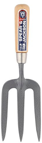 Spear & Jackson 4094NB Neverbend Carbon Weed Fork 5 Handle
