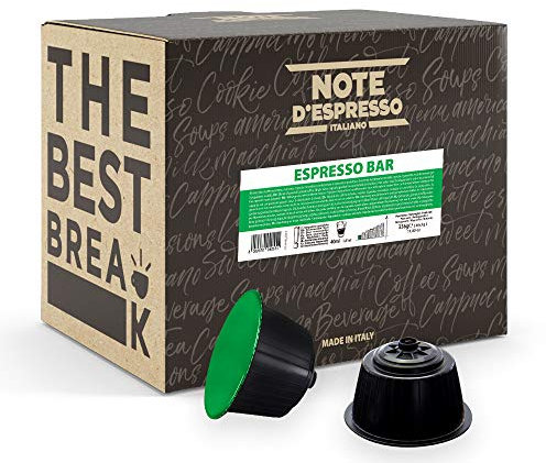 Note D'Espresso Espresso Bar, Capsule Compatibili Soltanto Sistema NESCAFE DOLCE GUSTO, 48 Caps