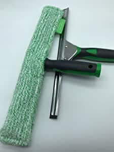 Fenster-Set Profi - JEMAKO- Wischer und Abziehen in 35 cm Arbeitsbreite, NEU + Bast 50gr. blau