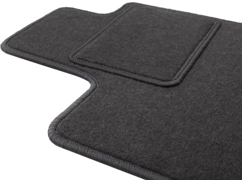 Wielganizator Automatte – Passend für Dacia Sandero III Stepway Schrägheck 2021- – Velours – Autozubehör - Praktische Fußmatte Auto – 1-teilig - Graphit