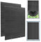 2 Pack Temporary Blackout Blinds, 180 * 90cm Stick on Curtains Blackout Blinds No Drill Blinds Blackout Curtains for Bedroom Kitchen Bathroom Windows Bedroom, Nursery, Loft, Travel RV Car(Grey)