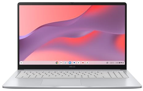 ASUS Chromebook CX1505CKA-S70110 - Ordenador Portátil 15.6 Full HD (Intel Celeron N4500, 8GB RAM, 128GB eMMC, UHD Graphics, ChromeOS) Gris Puro - Teclado QWERTY español