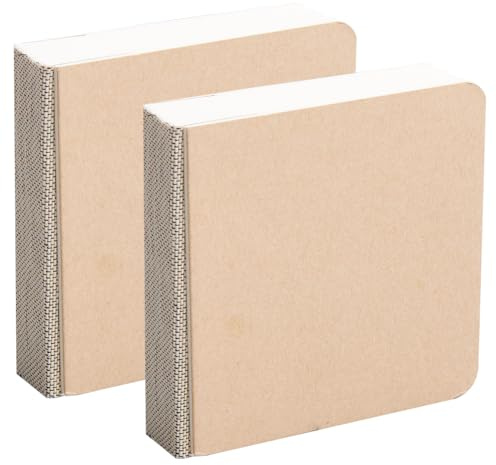 SOFPLATE 2 pz 3.2 x 3.2 mini Quaderni per Acquerelli Blocchis per Schizzi Carta Bianca Quadrata Portatile Diario di Viaggio Piccolo Blocco per Schizzi per Dipingere Viaggiatori Studenti Forniture pe
