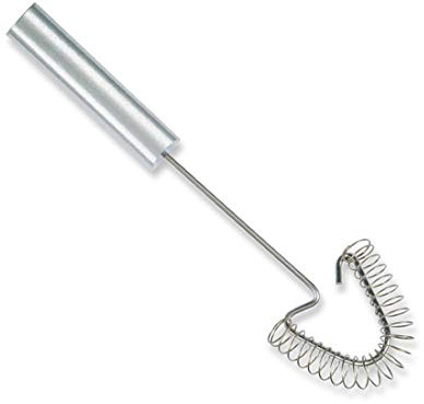 Rada Cutlery Handi-Stir Whisk (R117), 2.5 x 2.75 Stainless Steel Spring Face, Silver Handle