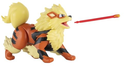 Pokémon Personaggi 10-12 cm, Arcanine – Giochi Nuovo 2021 – Figurine Action Figure - Licenza Ufficiale Giocattoli