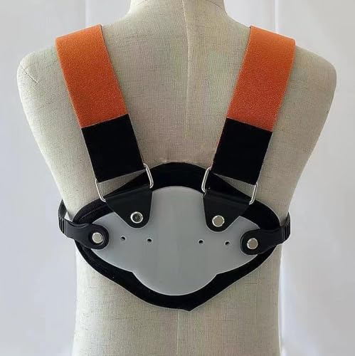 JDKMNE Soporte para el Pecho de Paloma para Adultos, Ortesis de Pectus Carinatum, Corrector de Ortesis Costillas en Valgo, Tamaño Ajustable