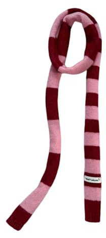 WASTEBIN Stylish Women Skinny Scarf Cold Weather Knitted Neckerchief Multipurpose Scarves Winter Accessory