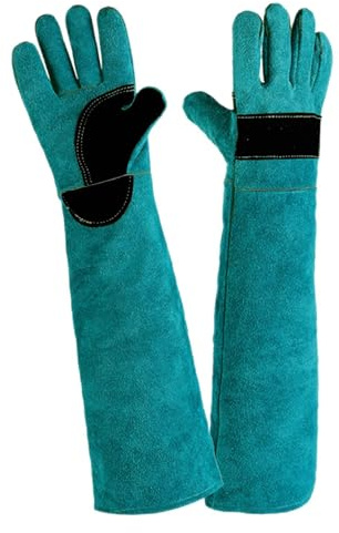 Guantes De Manipulación De Animales - Guantes A Prueba De Mordidas | Gardening Glove | Protectores De Brazo Completo | Mittein Multifuncional A Prueba De Corte Y Anti-Hermanos Para Jardines, Toelet