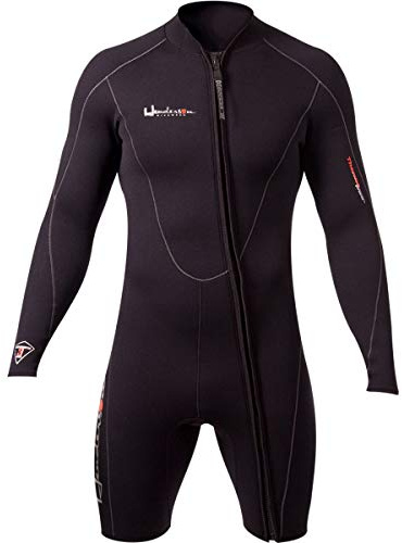 Henderson Man 5mm Thermoprene Long Sleeve Shorty / Jacket (Front Zip) Scuba Diving Wetsuit-Small