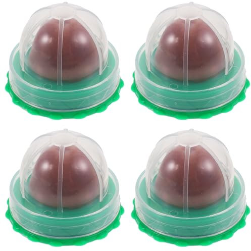 VILLCASE 4-Teiliges Spielzeug für Katze - Katzenminze Balls - Kreative Katzenleckerlis Lollipop Mit Vitaminen, Sicheres Und Umweltfreundliches Snack FüR Katzen Und KäTzchen