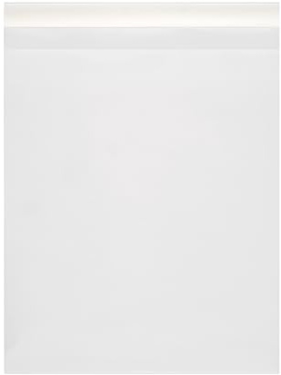 Quotidian White Self-Seal Glassine Paper Bags & Envelopes 6x9 in, 100 Count