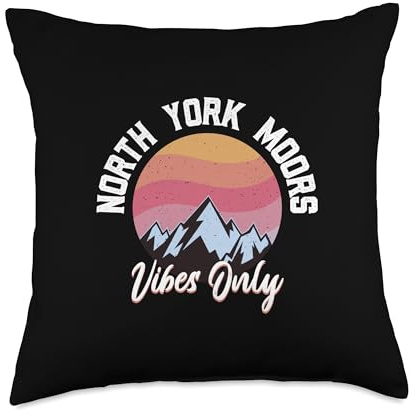 Great vibes - North York Moors Throw Pillow