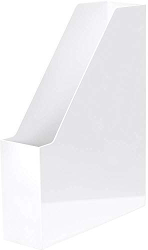 HAN 16501-12 - Portariviste i-Line, 1 pezzo, elegante e moderno, per quaderni, riviste e raccoglitori fino al formato DIN A4/C4, colore: Bianco