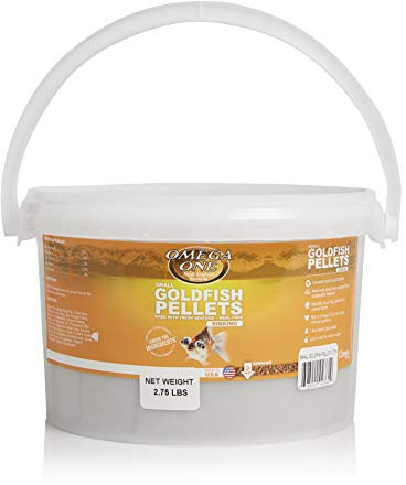 Omega One Goldfish Pellets, Sinking, Small, 2.75 lb x1