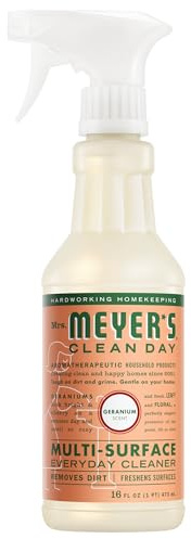 Mrs. Meyer's Clean Day Multi-Surface Everyday Cleaner, Geranium, 16 fl oz