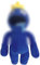Blau Plüsch Spielzeug, Plüschtier Anime Kawaii Plush, Kleines blaues Männchen mit Krone Plüschpuppe,Halloween Geburtstag Geschenk FÜR Kinder und Fans,Plüschpuppe Spielzeug