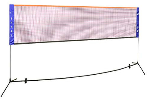 MytaYt Badminton Net Set, Volleyball Net, Tennis Net, Simple Foldable Badminton Net Rack, Easy Setup, Sports Net, Training Net, for Outdoors, Indoors, Court, Backyard, Beach
