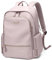 GOLF QUALITY Sac a Dos Femme, Sac à Dos Ordinateur Portable Antivol College Impermeable Facile à Nettoyer Sac Ecole Sac a Dos Enseignants Sacs à Dos Loisir Pour Loisirs Ecole, Rose gris