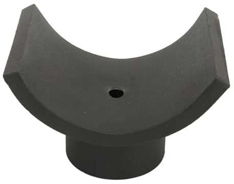 Bottle Jack for 3in Tube Floor Jack Axle Adapter Lifting Saddle High Strength Hydraulic Bottle Jack Adapter Black Bottle Jack Accessories