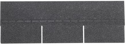 INMOZATA 18pcs/2.61sqm Asphalt Roof Shingles, Thickness 2.7mm Self-Adhesive Roofing Felt Tiles for Roof Sheds, Weather Resistant Waterproof Roofing Tiles(Grey, Classic Square)