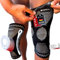 Kniebandage HEALTH & FIT – Kompressions-Knieschoner mit Gel-Pad & Federstützen. Schmerzlinderung bei Meniskus, Arthritis & Bänderdehnung. S